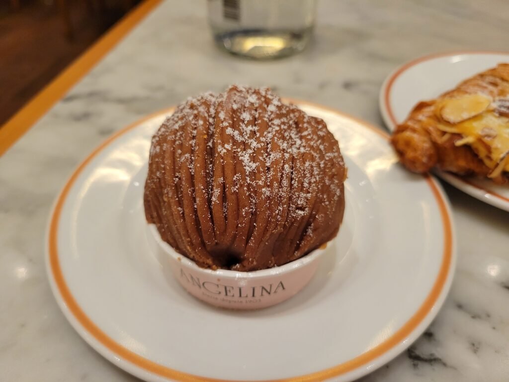Mont-Blanc in Angelina Paris Cafe