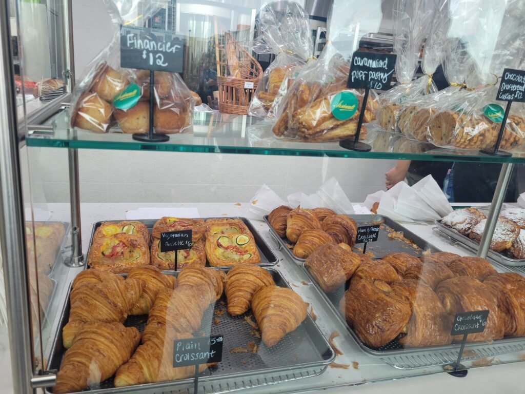 Some baked goods