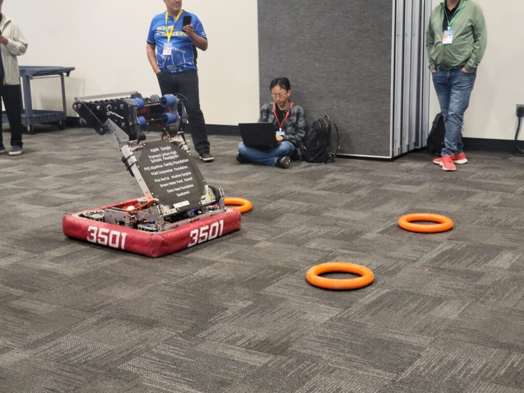 Robot Faire 2025 - Team 3501 Firebots from Fremont High School in Sunnyvale, CA
