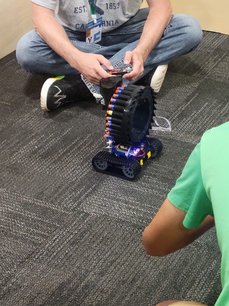 Robot Faire 2025 - Nerf Gun Fight Game
