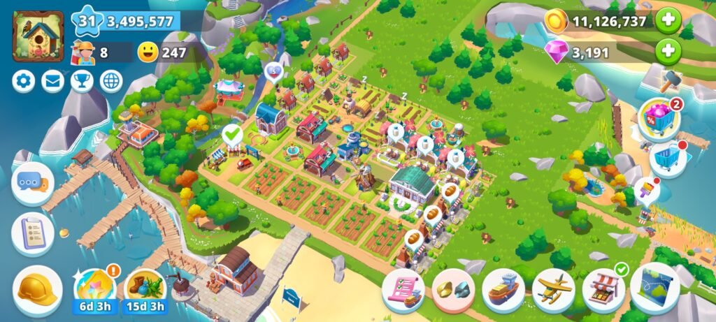 Main Island of Sunshine Island